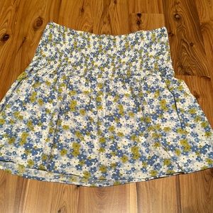 Kendall and Kylie floral mini skirt